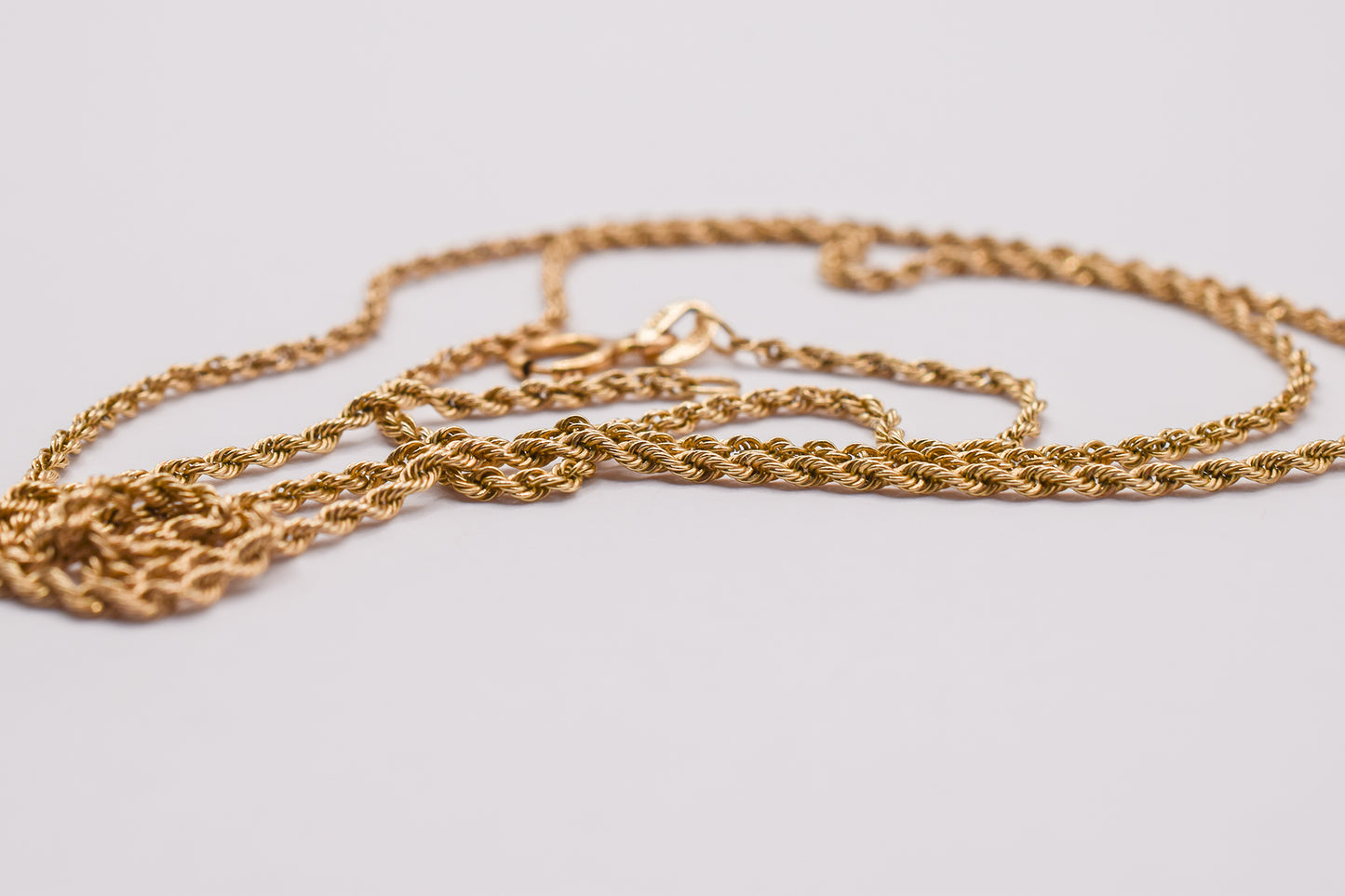 Vintage 14k Rope Chain