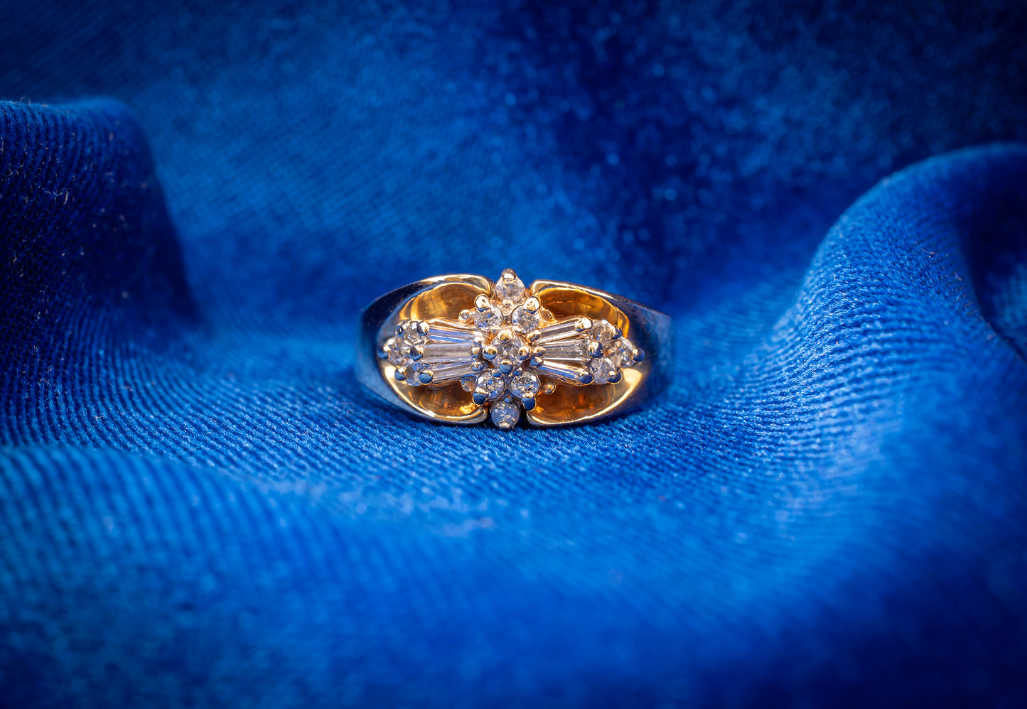 Vintage 14k Diamond Ring