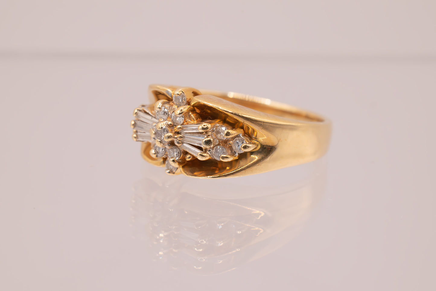 Vintage 14k Diamond Ring