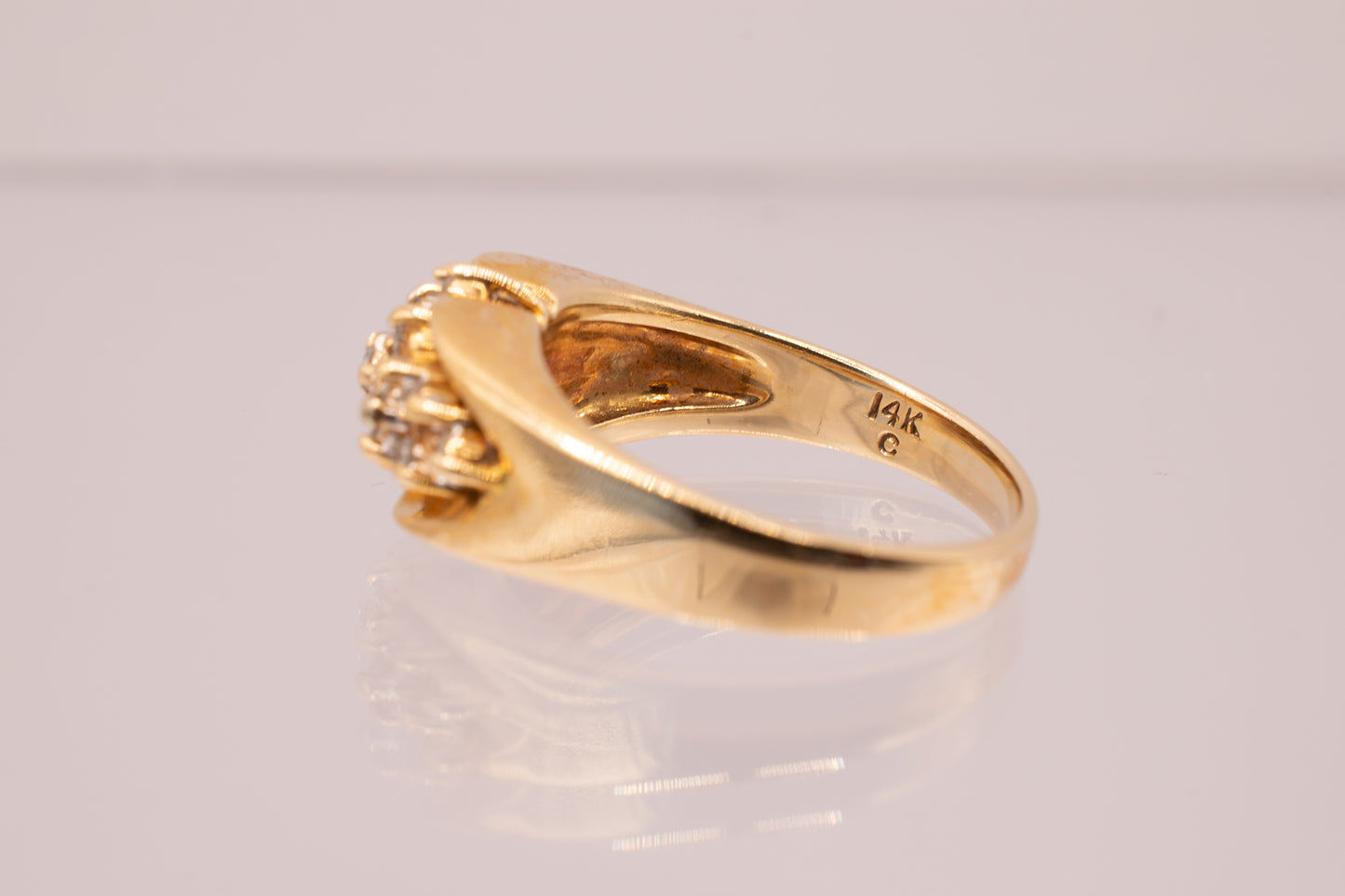 Vintage 14k Diamond Ring