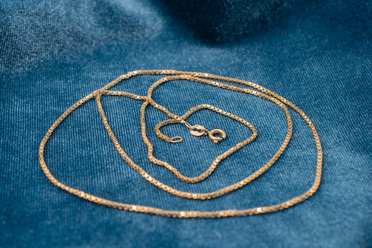 Vintage 10k Box Chain