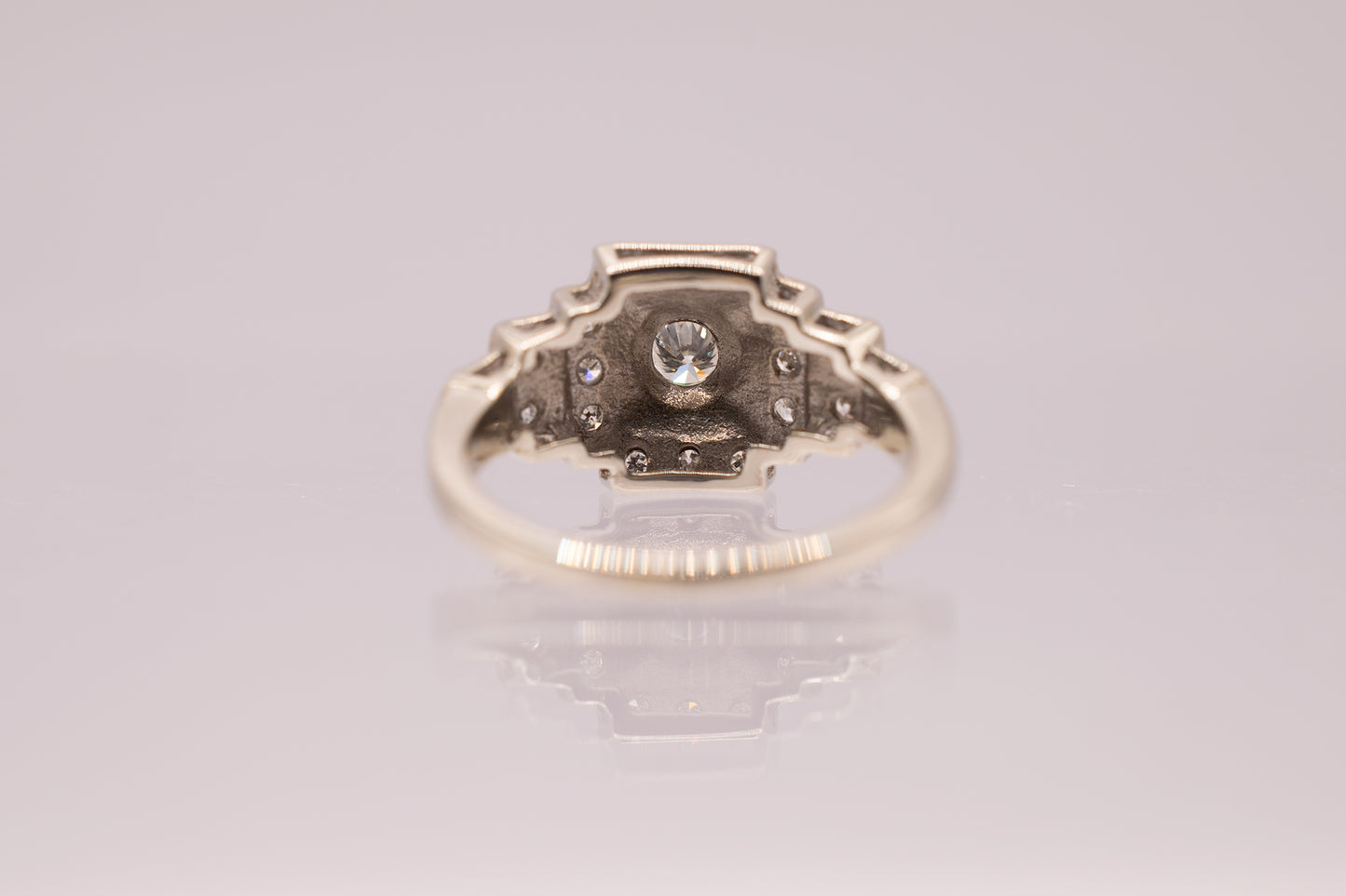 Art Deco 14k Diamond Vintage Ring