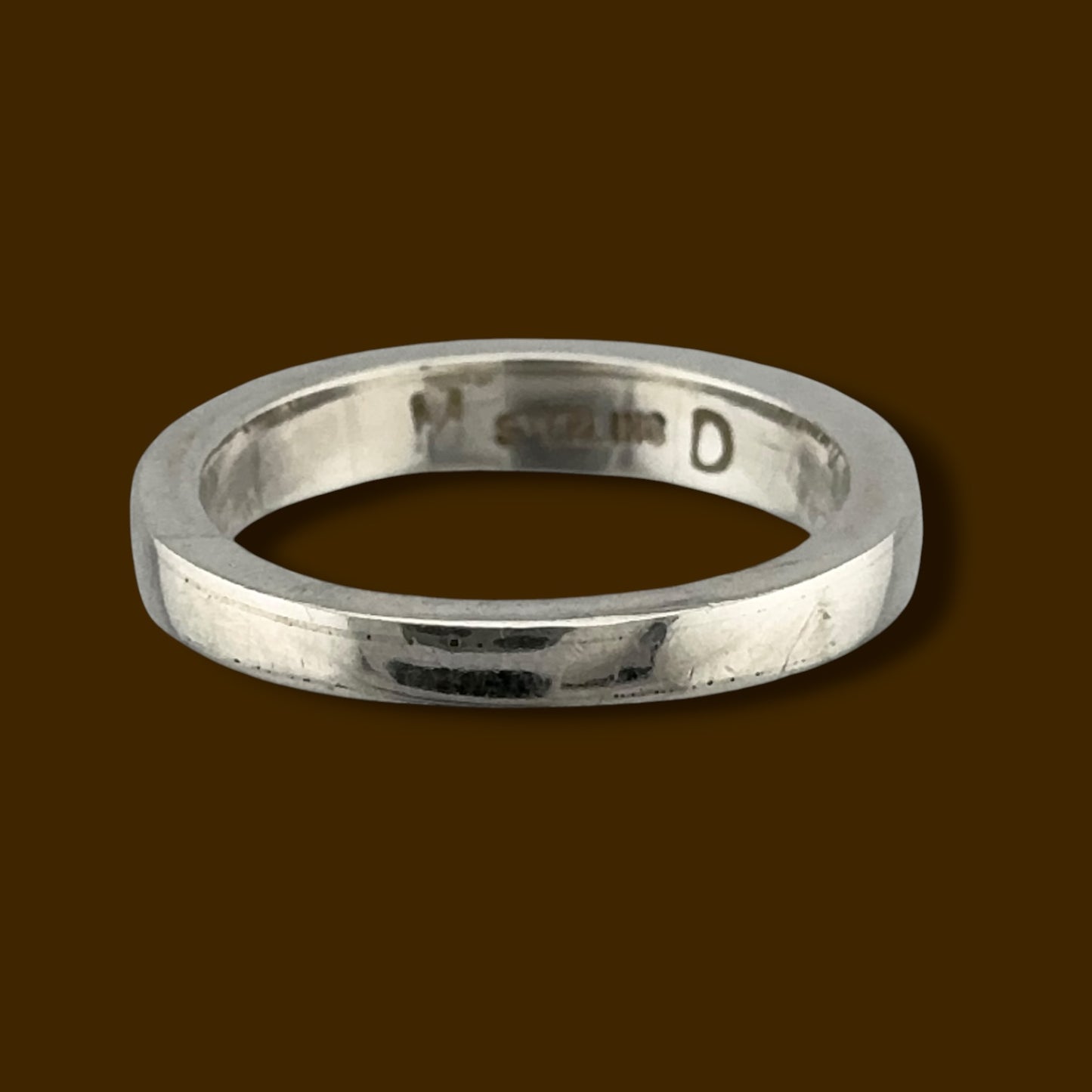 Vintage Sterling Silver Southwestern Multi-Stone Inlay Band Ring